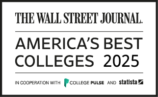 The Wall Street Journal: America’s Best Colleges 2025 Badge