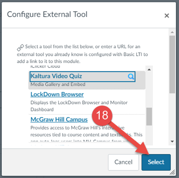 Configure External Tool