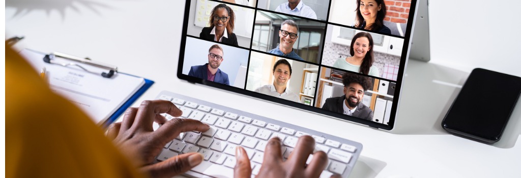 People on a Zoom Conference