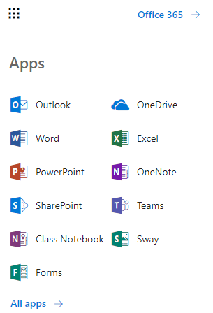 Office 365 Apps